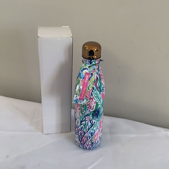 Lilly Pulitzer for S'well 25 oz Bottle  - Jet Stream - New - Picture 1 of 4